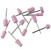 12pcs Grinding Grinding bits Pink Grinding Wheel Head polishing head set Grinding wheel  flint
