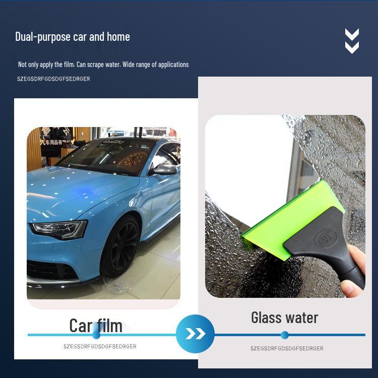 Plastic Cow Tendon Film and Glass Cleaning Scraper Set | Car Water & Film Application Tools