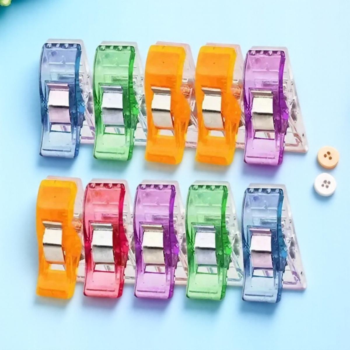 

10 20 50 PCS Multicolor Sewing Clips Ideal for Quilting Sewing Crocheting Crafting Knitting Securely Hold Fabrics