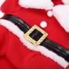 3D Pet Christmas Set: Hat & Costume for Cats and Small Dogs