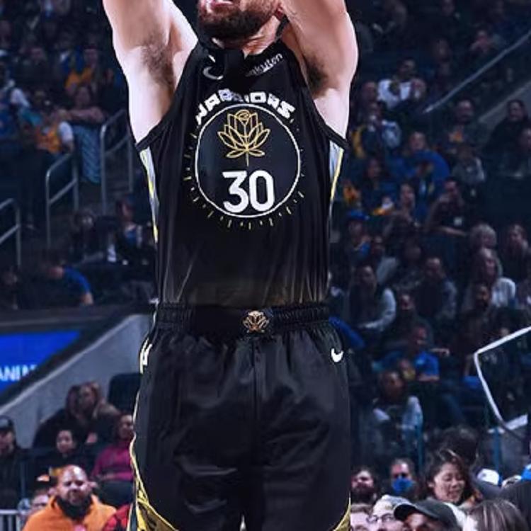 Nike Golden State Warriors 2022/23 Stephen Curry City Edition Swingman Jersey Black Unisex Streetwear DO9593-012