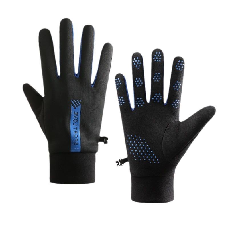 Sports Warm Gloves for Men and Women Waterproof Riding Velvet Windproof Cold Protection Couple Driving Anti-slip Touch Screen