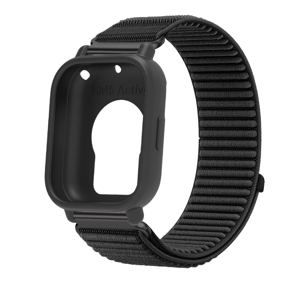 

Чохол+Ремінець Для Redmi Watch 5 Active/Lite Силіконовий Чохол Нейлоновий Ремінець Для Redmi Band 5 Lite/Active Спортивний Браслет Захисна Плівка for redmi 5lite