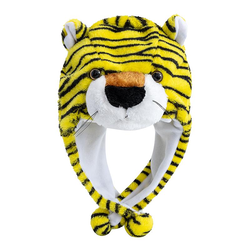 New Style Unisex Funny 3D Animal Style Decorative Hat Mischievous Couple Cap For Man Women Plush Winter Lovely Family Hat