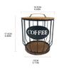 Coffee Pod Capsule Storage Holders Coffee Storage Basket Coffee Pod Storage Cup