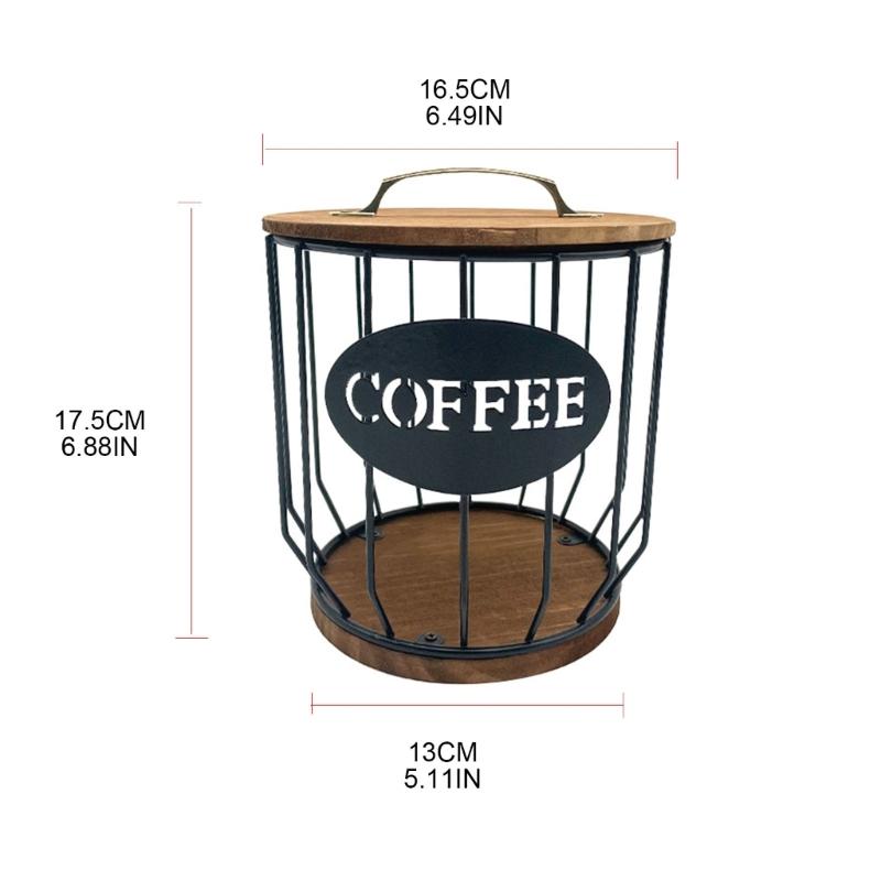Coffee Pod Capsule Storage Holders Coffee Storage Basket Coffee Pod Storage Cup