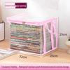 Clear Dustproof Book Storage Bag - Large Capacity Organizer for Students
