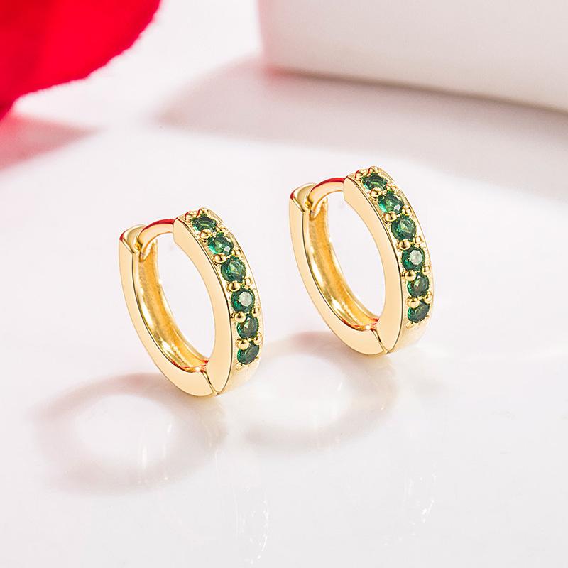 New 925 Sterling Silver Earrings Fashion AAA Zircon For Women Exquisite Student Girlfriend Jewelry Accessories Wedding PartyGood Product