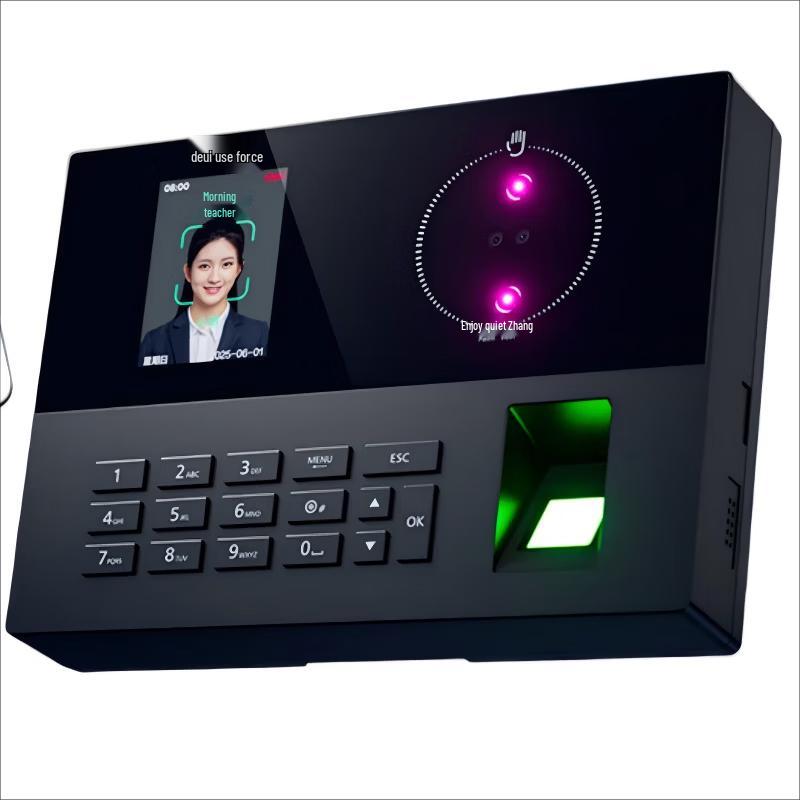 

Deli AH23C Multi-Biometric Time Attendance System CN plug (adapter included)