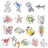 Lot de 17 emporte-pièces en acier inoxydable: Série de dessins animés Pâques & Océan