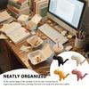 Cute Cat Shaped Table Edge Hooks Adhesive Free Desk Hanger for Bag Key Headphone Office Home Desk Organizer Hook for Hanging