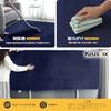 Keusnix Non-Slip Rug, Washable, 135x185cm (Approx. 1.5 Tatami Mats), Dust Mite Resistant, Antibacterial, and Odor Resistant, Comfortable for All Seaso