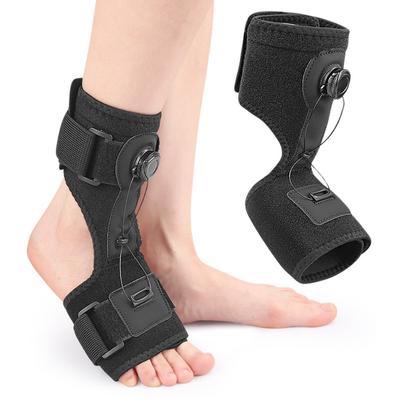 1 PZ Stecca Notturna a Compressione per Fascite Plantare, Tutore Ortopedico per Piede Equino con Manopola Girevole Regolabile, Supporto per il Sonno per Piede Equino