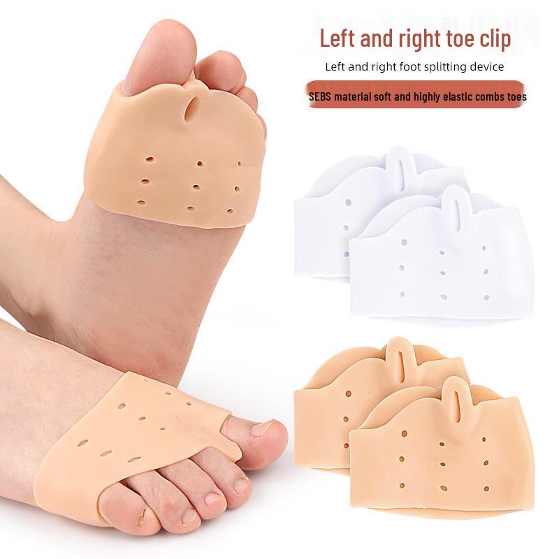 SEBS Gel Toe Spreader and Bunion Protector with Forefoot Insole and Big Toe Corrector