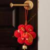 2pcs Festival Plush Door Hangers For Chinese New Year Spring Festival Ornaments for Entrance Living Room 55KF