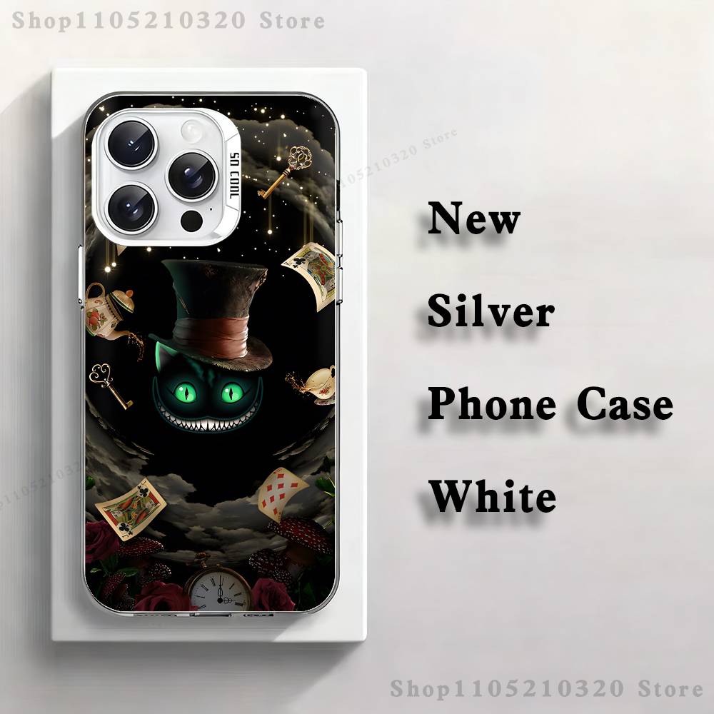 

A-Alice M-Madness Returns Phone Case For iPhone 17,16,15,14,13,12,11,Pro,Max,Plus,Mini,XS,SE Anti Fall White Matte Hard Bumper iPhone12PROMAX