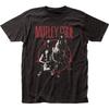 Motley Crue Group T-Shirt Mens Rock And Roll Music Classic Band Tee New Black
