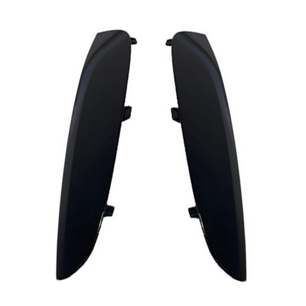 1 Coppia Per BMW F16 X6 2015-2019 Nero Lucido Condotto Aria Ala Laterale Rivestimento Sinistro + Destro