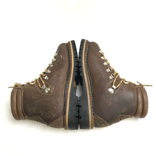 Hanwag Germany Vintage Leather Trekking Mountain Boots 6.5 25 Brown Vibram(USED)