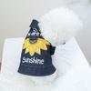 Autumn Winter Dog Jeans Coat Designer Denim Clothes Jacket for Small Medium Dogs Puppy Outfit Yorkie Apparel Shitzu Costumes