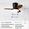 Five-Blade Ceiling Fan with Light, Silent & Variable Frequency for Living Room, Bedroom & Dining Room