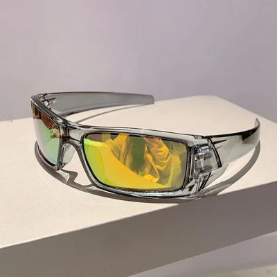 Punk Sunglasses Cool For Women Luxury Men Outdoor Sports Fashion Wrapped Round Trend Brand Design Shade Eyewear