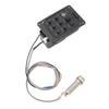 Guitar Pickup EQ Box Quick Picking Accurate Amplification Guitar Pickup Tuner Electric Box Equalizer