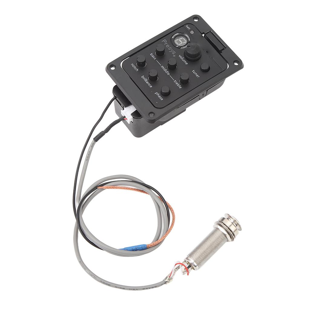 Guitar Pickup EQ Box Quick Picking Accurate Amplification Guitar Pickup Tuner Electric Box Equalizer