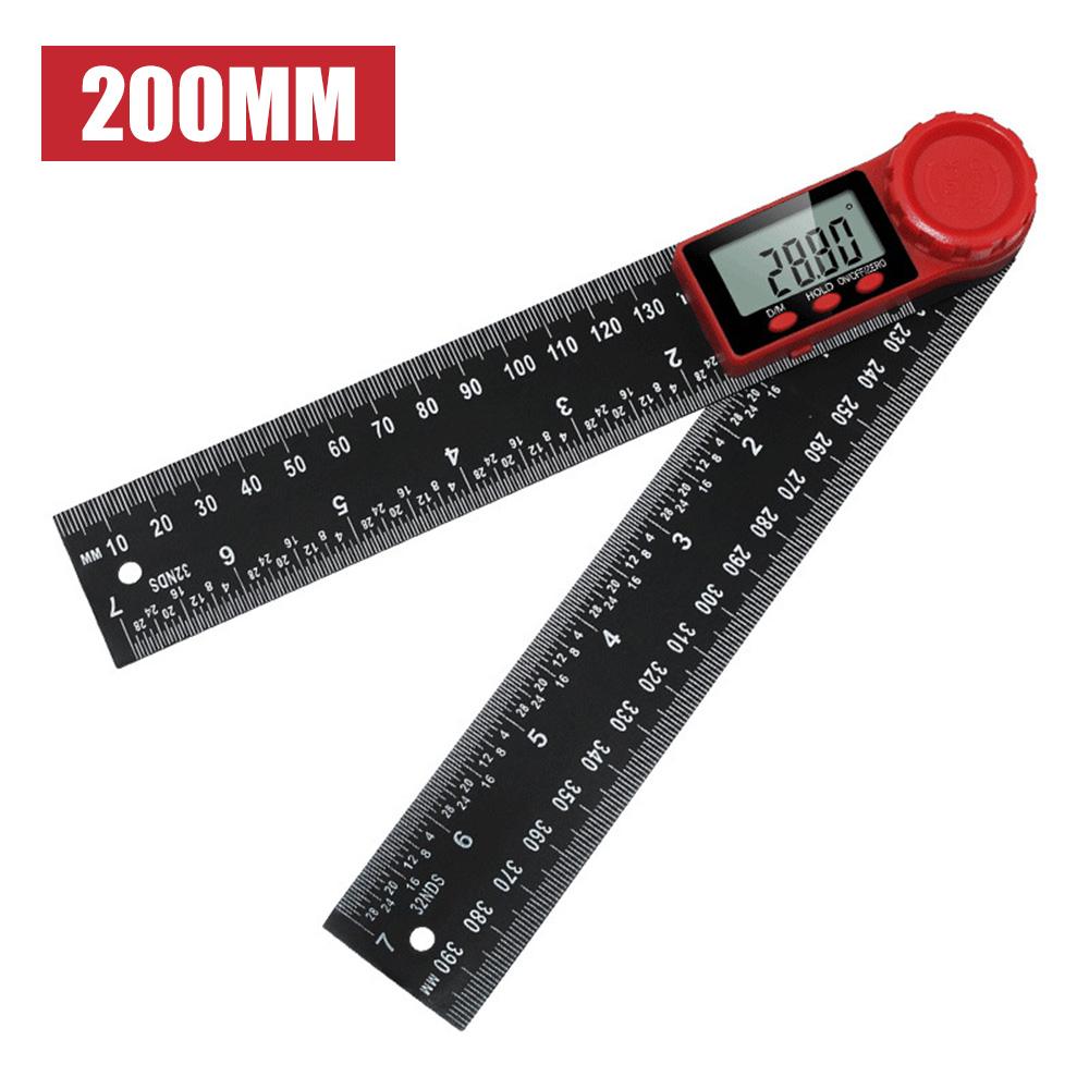 111/111mm Digital Angle Finder Ruler Protractor Inclinometer Electron Goniometer Angle Measuring Tool