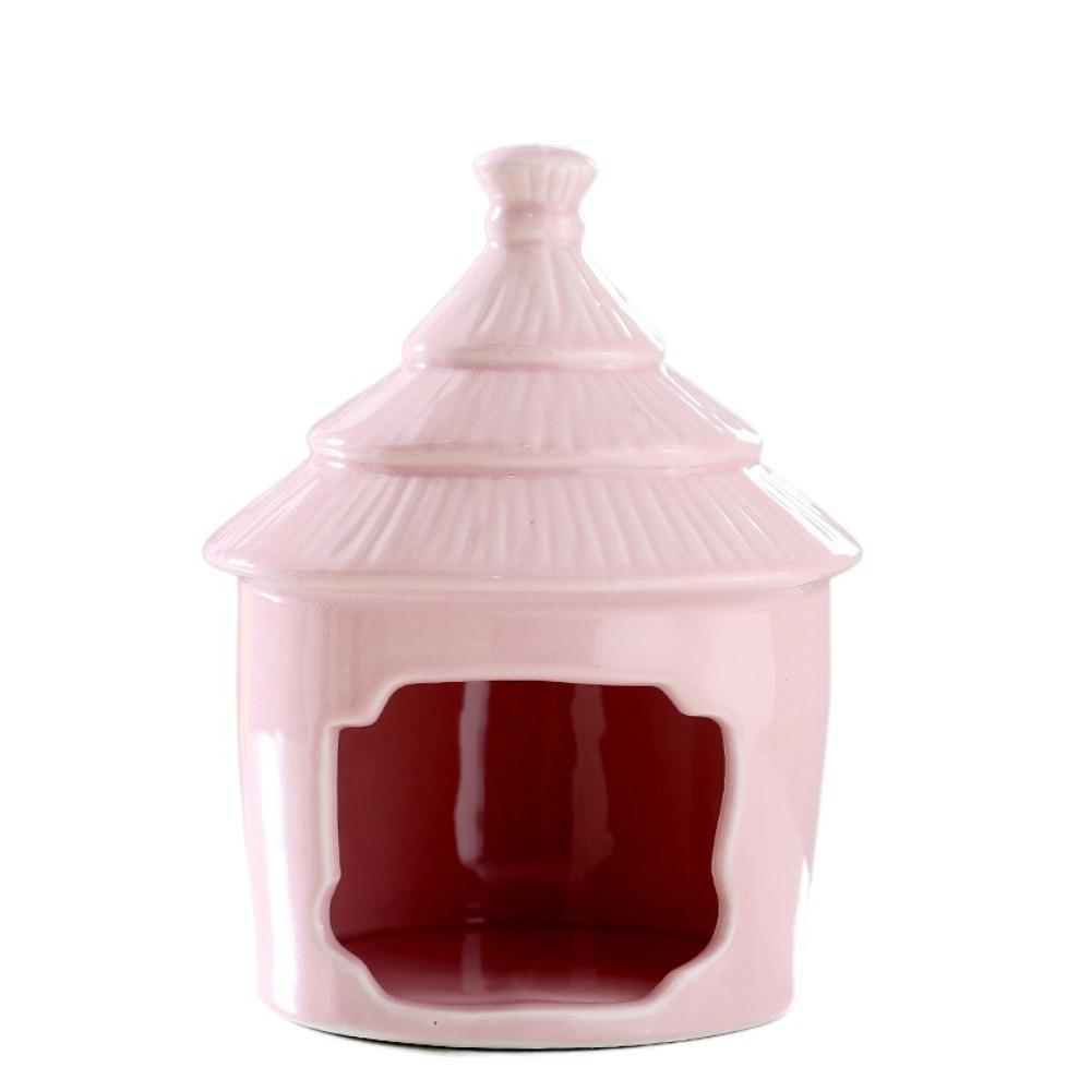 

Cute Hamster Nest Cooling Pet Hiding House Pet Supplies Pet Shelter Bird розовый