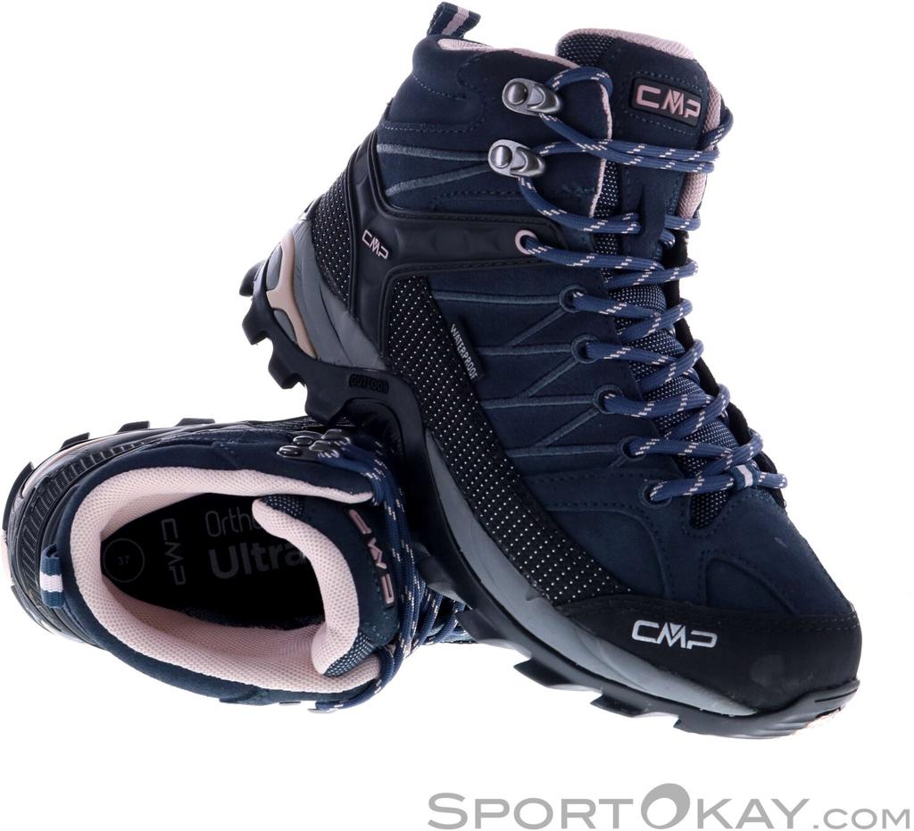 Обувь для треккинга CMP Rigel Mid Waterproof Women asphalt/anthracite/rose