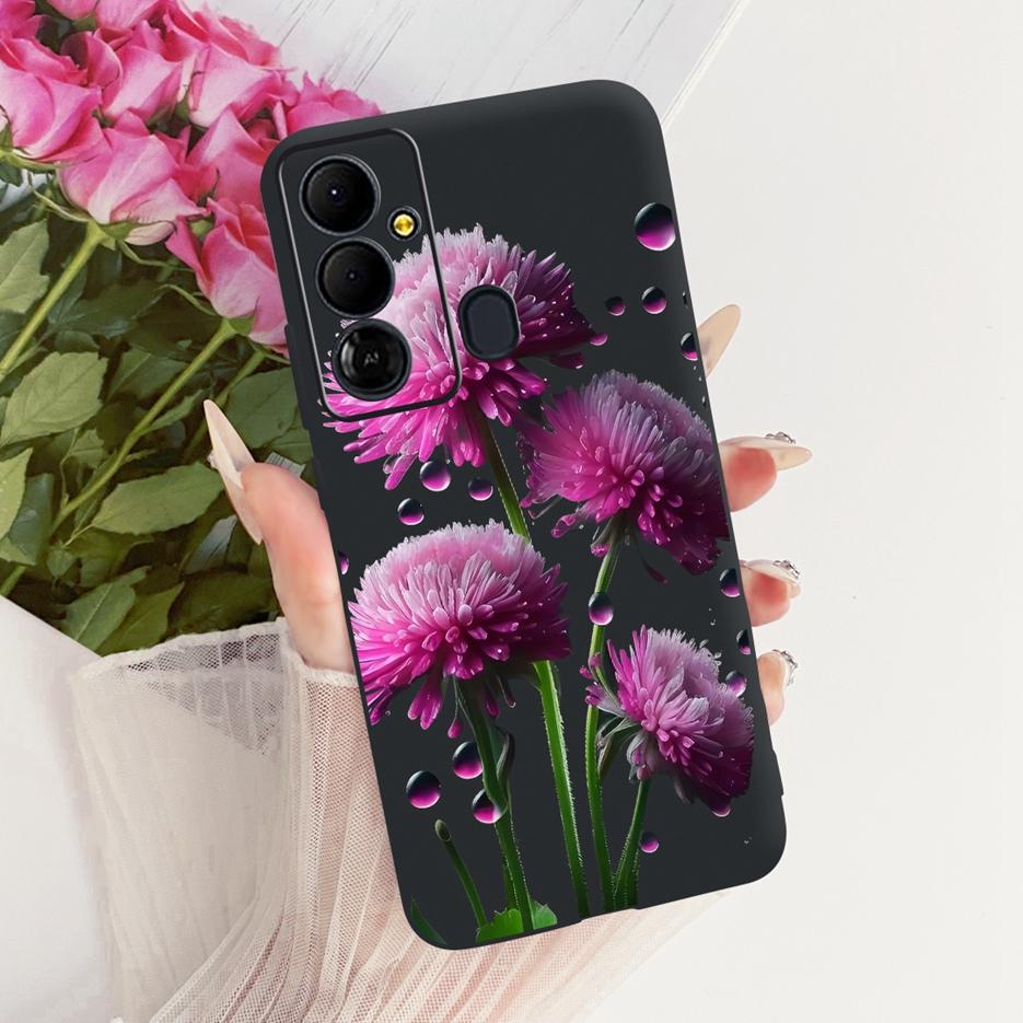 Für Tecno Pop 6 GO Hülle BE6j Niedlicher Löwe Mode Bemalte Abdeckung Weiche TPU Handyhülle Für Tecno Pop 6 Pro BE8 Pop6 GO Rückseite Taschen