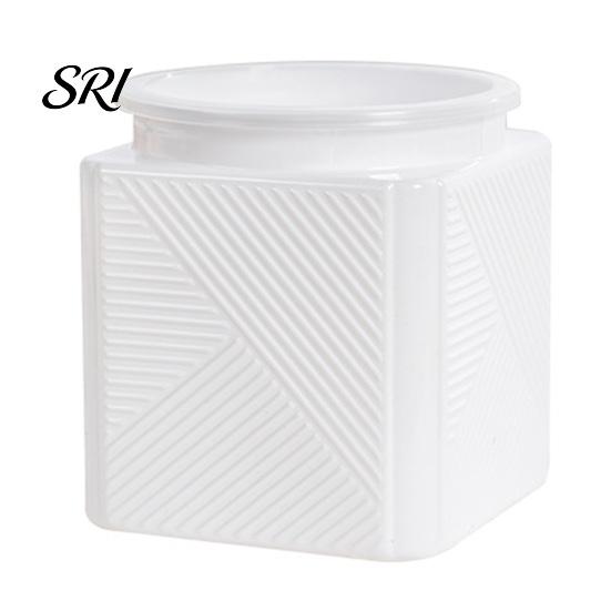 Indoor Self Watering Pot Automatic Water-absorbing Flowerpot with Transparent Water Level Indicator Self-Watering Planter for Plants Succulents Cactus