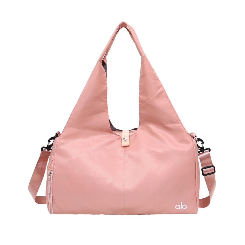 Yoga Fitness Bag, Travel Storage Bag, College Student Shoulder Bag, Large Capacity, Foldable, Multifunctional Handbag