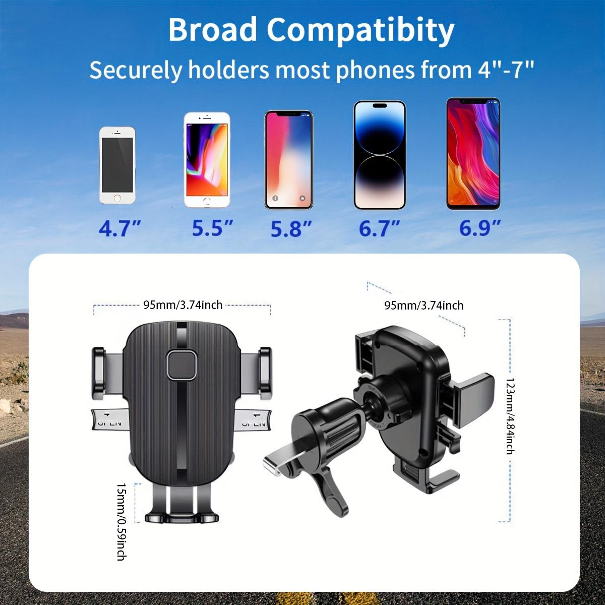 Универсальное автомобильное крепление 1 шт. - Регулируемый вращающийся на 360 градусов — фото 3