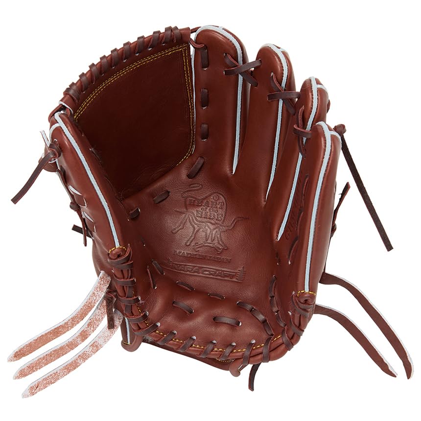 Rawlings JAPAN GH5FHJD15 Baseball Throw HOH® Glove, Hardball, Pitcher's, Burgundy, 11.75 Inches, Right-Handed