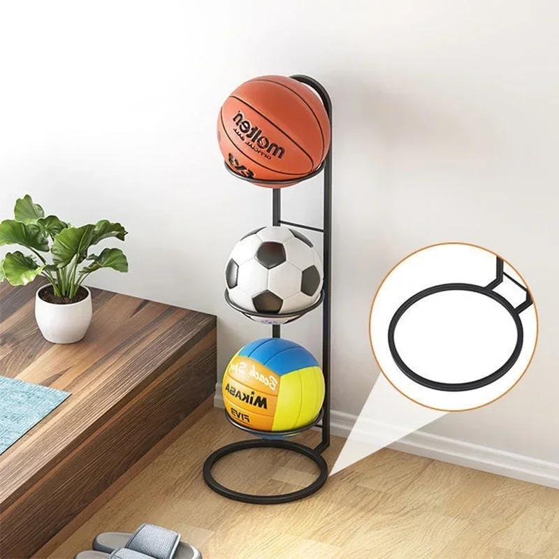 Indoor Children Basketball Storage Rack Put Ball Football Storage Basket Placed Rack Kindergarten Volleyball Stand Holder Space