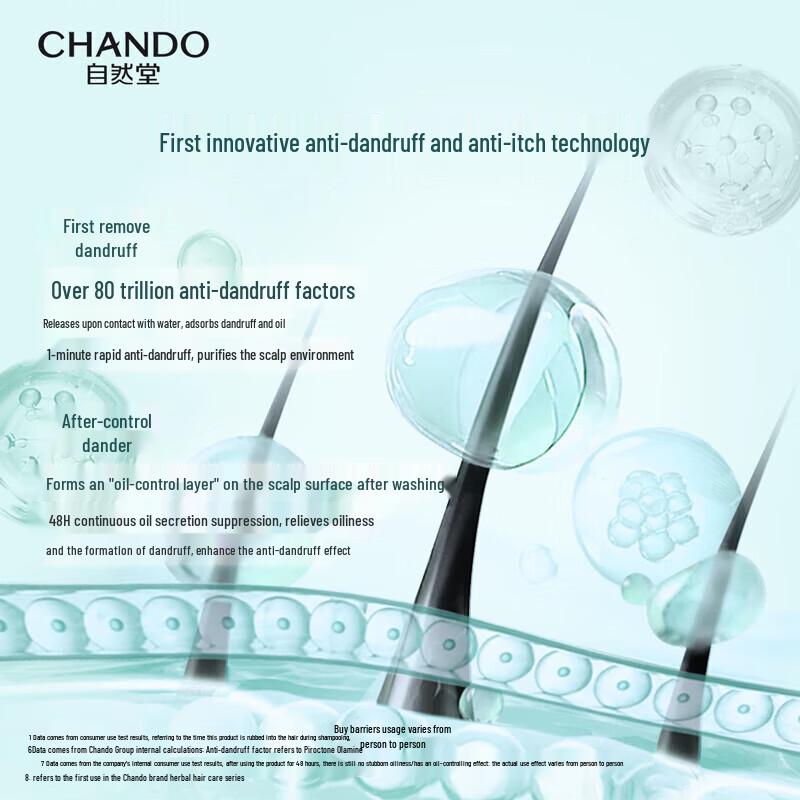 CHANDO Anti-Dandruff Itch Relief Shampoo