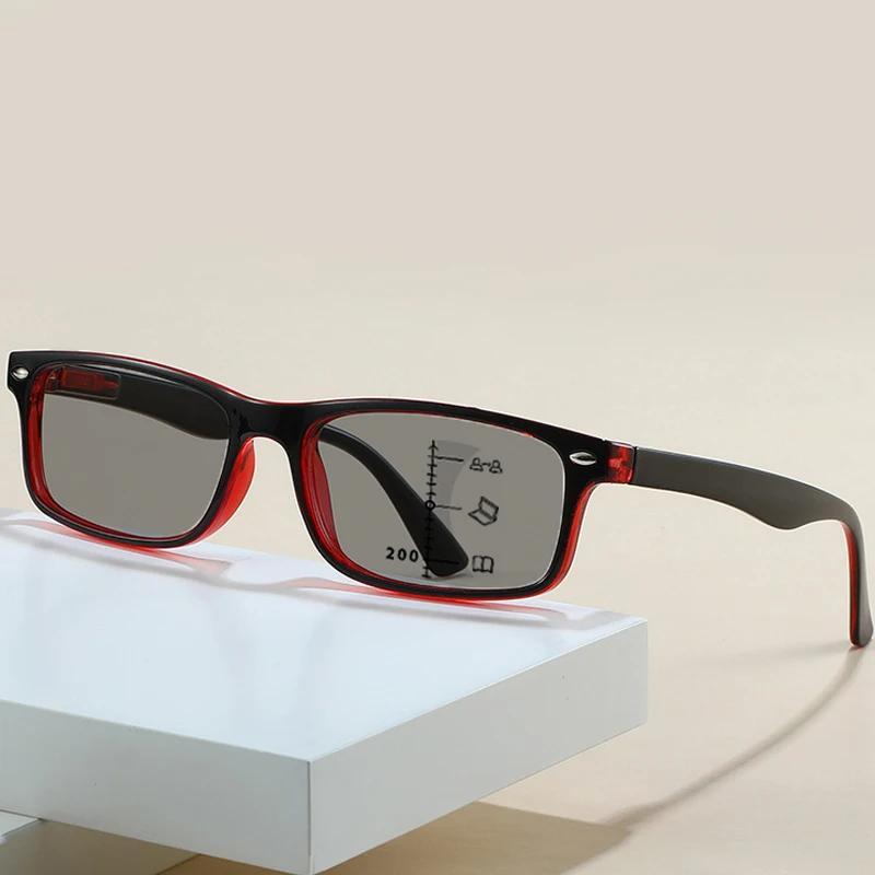 שינוי צבע Progressive Multifocal Hyperopia משקפי ראייה אינטליגנטי חיצוני פוטוכרומי קריאה משקפי מרשם