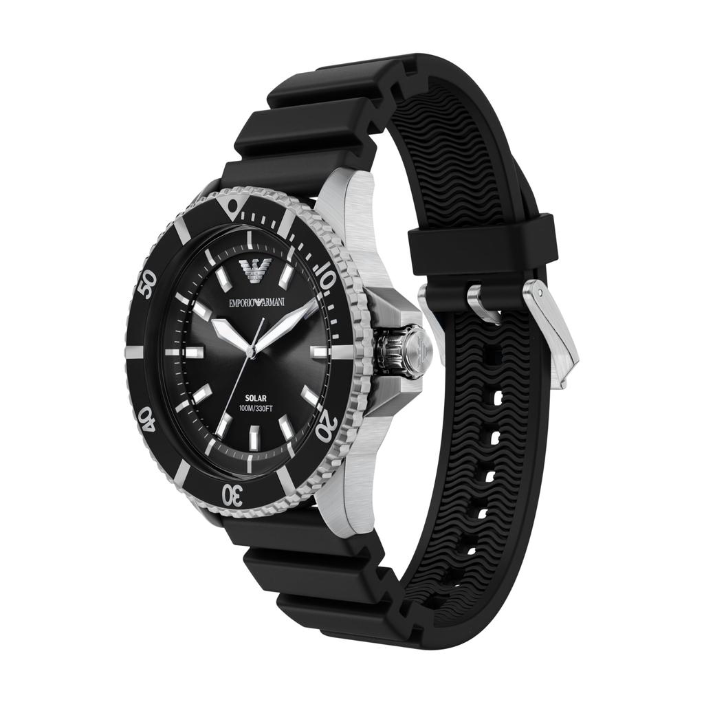 Emporio Armani Men's Analog Silicone Watch AR11788
