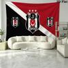 Beşiktaş Wall Tapestry Aesthetic Wall Hanging Printed Fabric Blanket Decorative Tapestries for Bedroom Living Room Home Decor