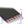 PCIE X1 Riser Cable Dual 90 Degree Right Angle PCIe 3.0 X1 To X1 Extension Cable 8Gbps PCI Express 1x Riser Card Ribbon Extender