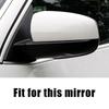 For BMW X5 E70 X6 E71 2008-2013 Car Replacement Clip-on Rearview Side Mirror Cover Wing Cap Exterior Door Rear View Case Trim