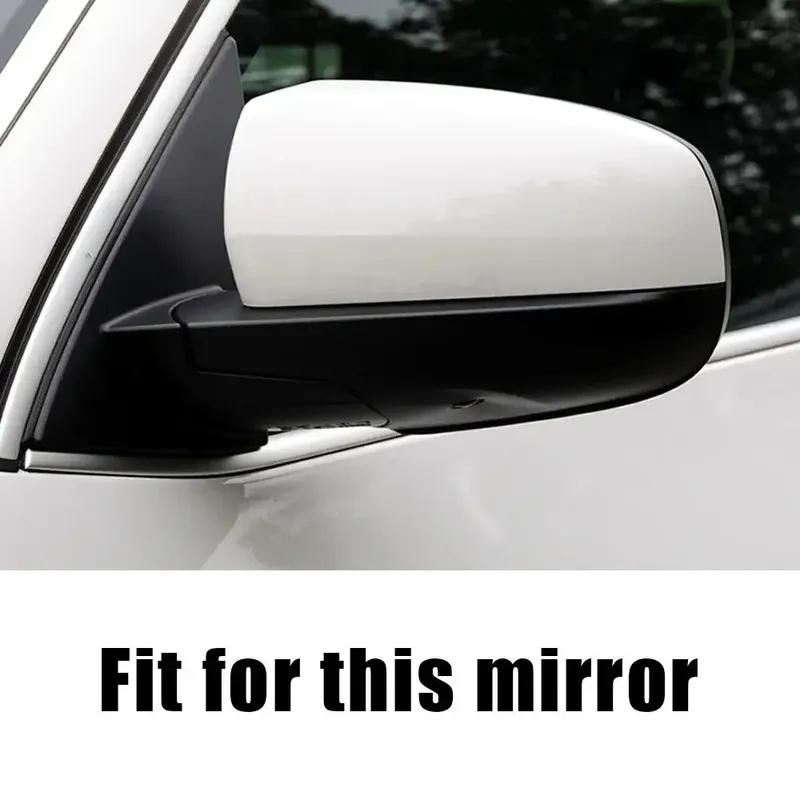 For BMW X5 E70 X6 E71 2008-2013 Car Replacement Clip-on Rearview Side Mirror Cover Wing Cap Exterior Door Rear View Case Trim