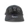 City Connect Cap New Era 9TWENTY Strapback New York Mets MLB CITY CONNECT STRAPBACK CAP BLACK NEW ERA NEW YORK METS Hat 920 LOW CAP [Used]