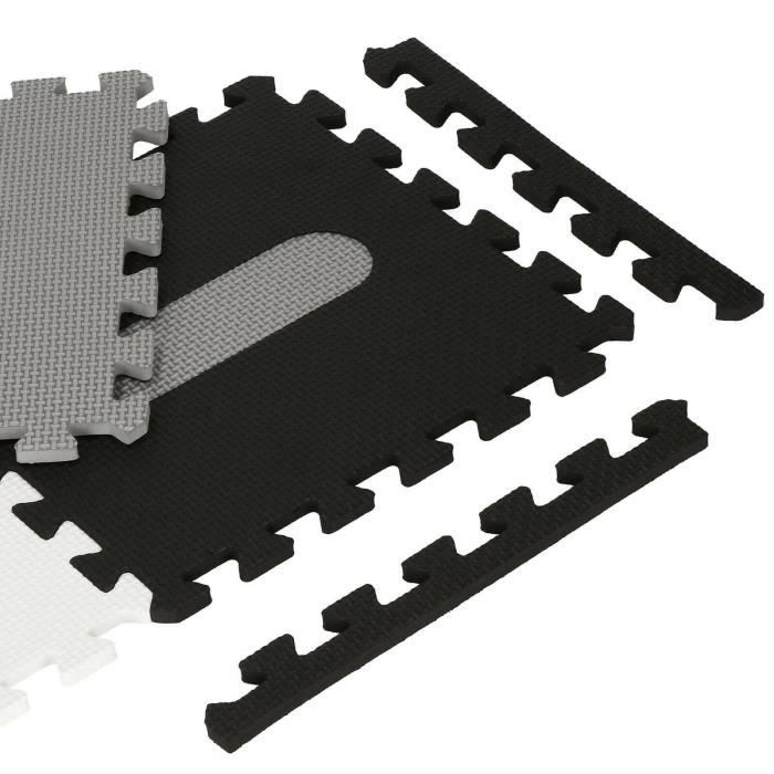 Tapis de jeu éducatif SPRINGOS® 36 puzzles lettres colorées pour bébés 175x175cm