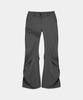 ETRE AU SOMMET Side Double Lace-Up Bootcut Slacks (Gray)
