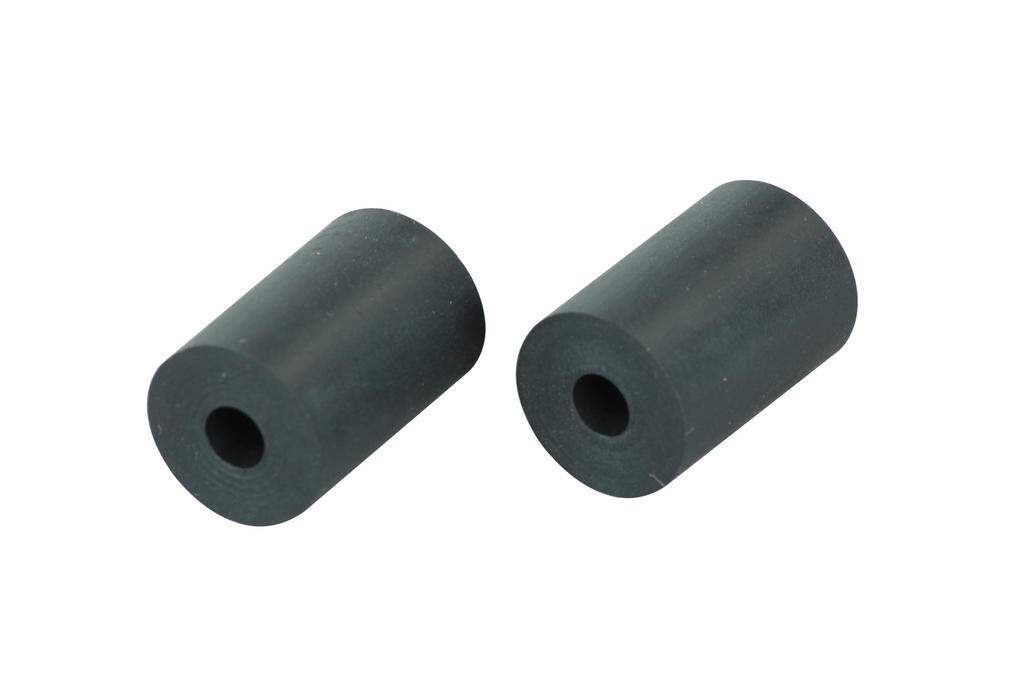 POSH 031177-72 Motorcycle Goods Handlebar End General Purpose 031177 Rubber L 17XL25 Pack of 2