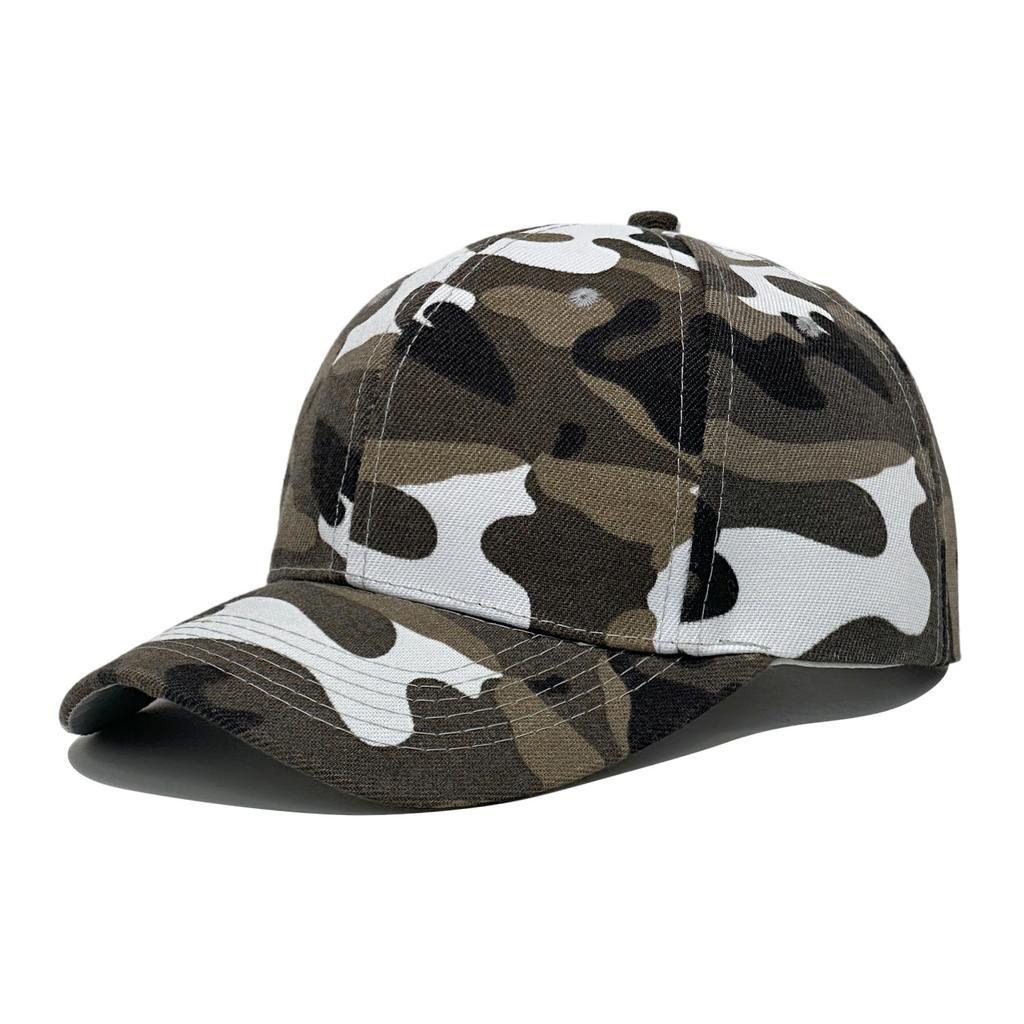 Gorra de Béisbol Camuflaje, Gorra Plana, Gorra con Visera Solar para Golf al Aire Libre para Adultos, Gorra Hip-hop, Gorra de Béisbol Street Dance para Hombres y Mujeres