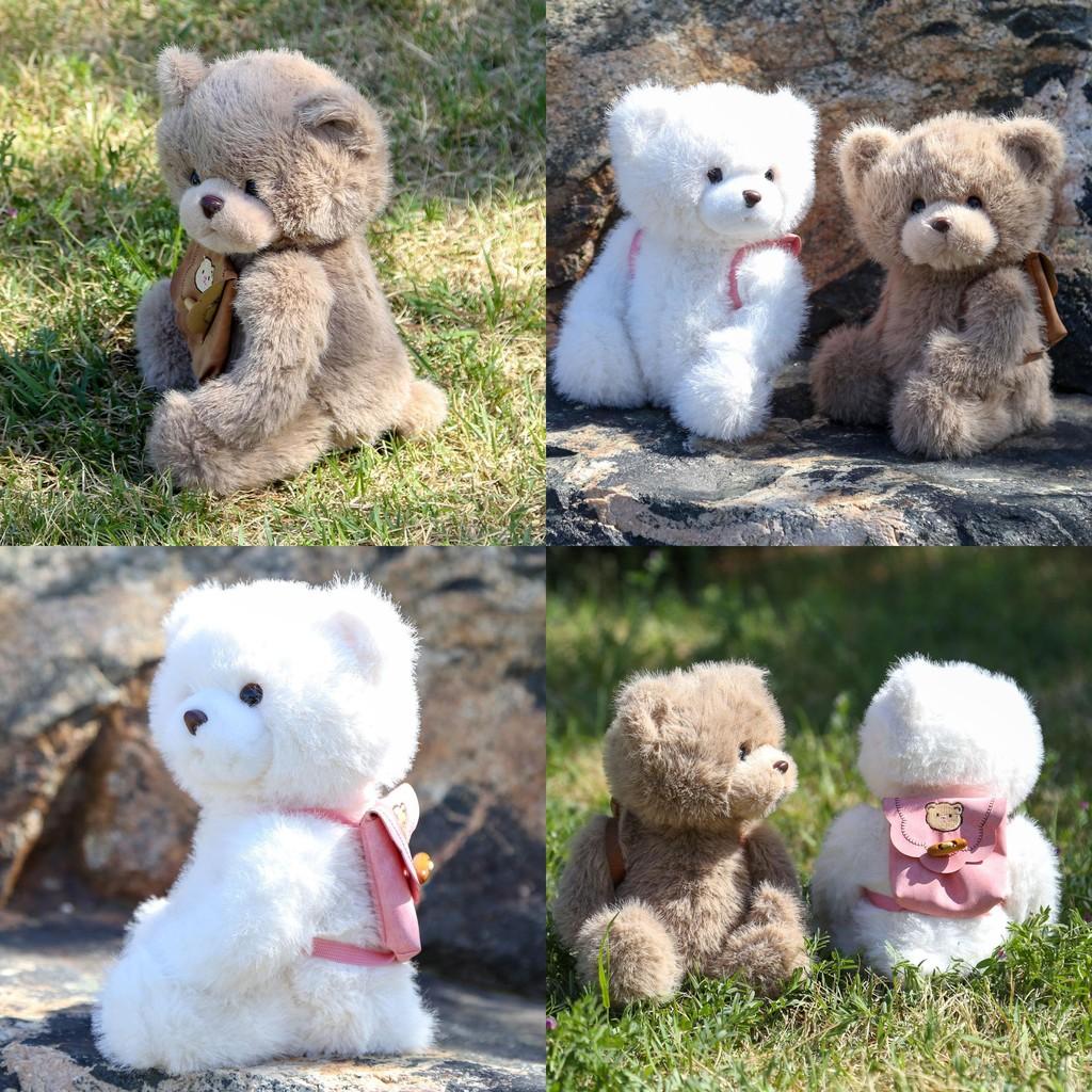 Plush Teddy Bear Backpack Toy With Soft Pp Cotton Filling For Girls Gift